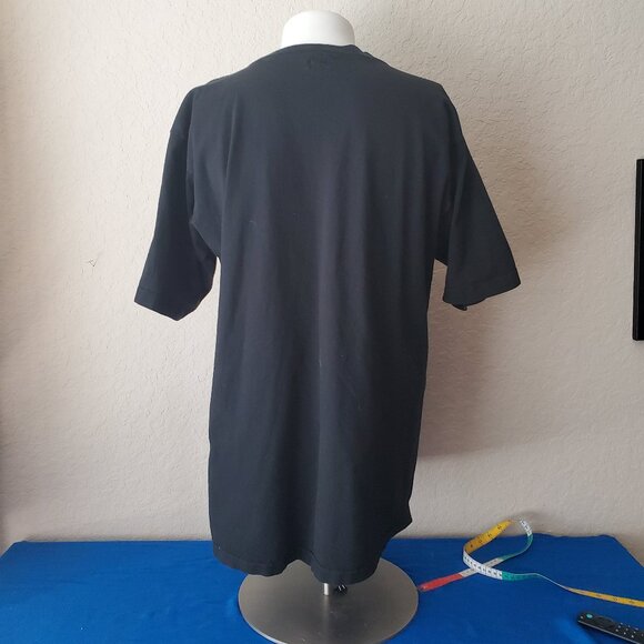 VTG Guess by Georges Marciano Black puffy Logo Tshirt - Picture 5 of 10